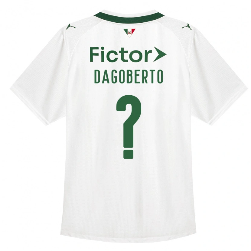 Danxen Dame Dagoberto #0 Grønn Hvit Bortetrøye Drakt Trøye 2026/27 Skjorter T-Skjorte
