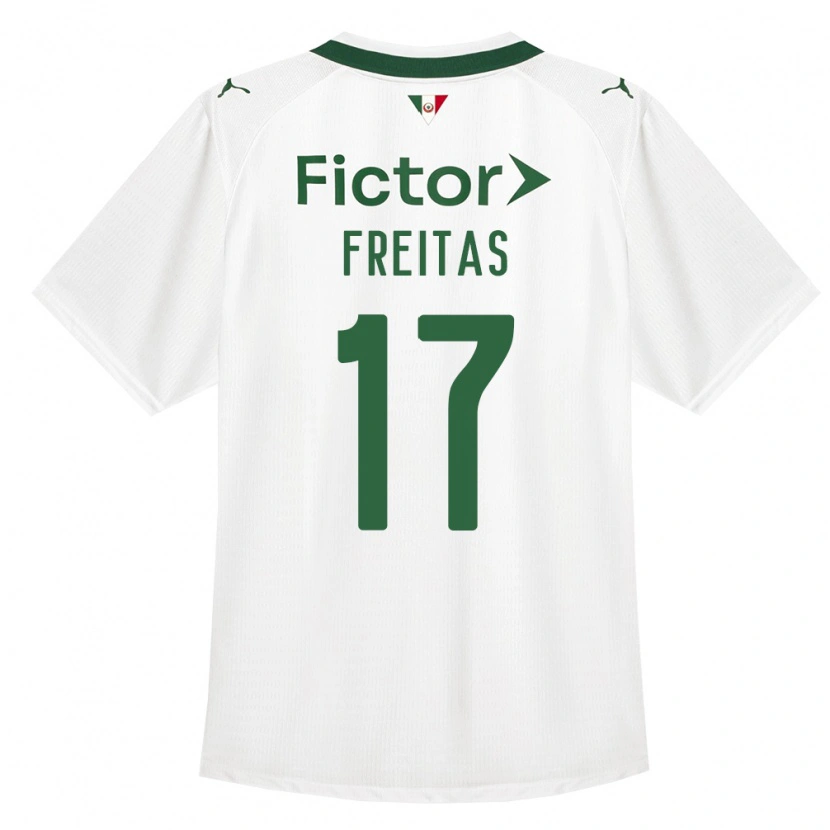 Danxen Dame Marlon Freitas #17 Grønn Hvit Bortetrøye Drakt Trøye 2026/27 Skjorter T-Skjorte