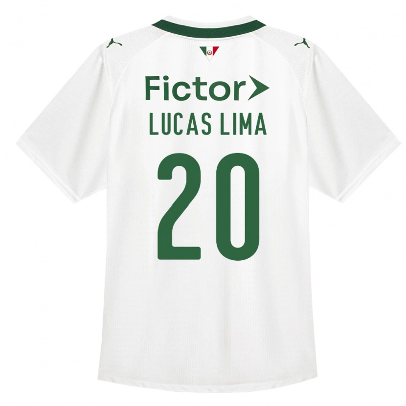 Danxen Dame Lucas Lima #20 Grønn Hvit Bortetrøye Drakt Trøye 2026/27 Skjorter T-Skjorte