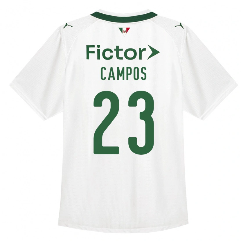 Danxen Dame Victor Campos #23 Grønn Hvit Bortetrøye Drakt Trøye 2026/27 Skjorter T-Skjorte