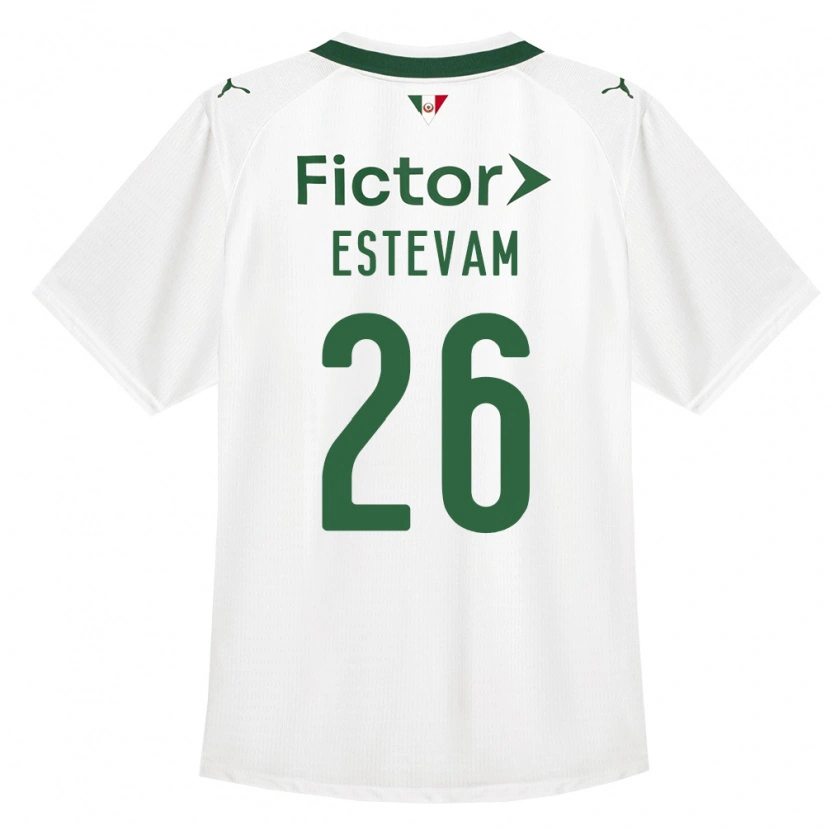 Danxen Dame Laís Estevam #26 Grønn Hvit Bortetrøye Drakt Trøye 2026/27 Skjorter T-Skjorte