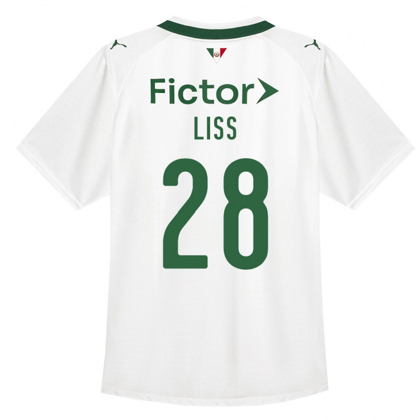 Danxen Dame Victória Liss #28 Grønn Hvit Bortetrøye Drakt Trøye 2026/27 Skjorter T-Skjorte