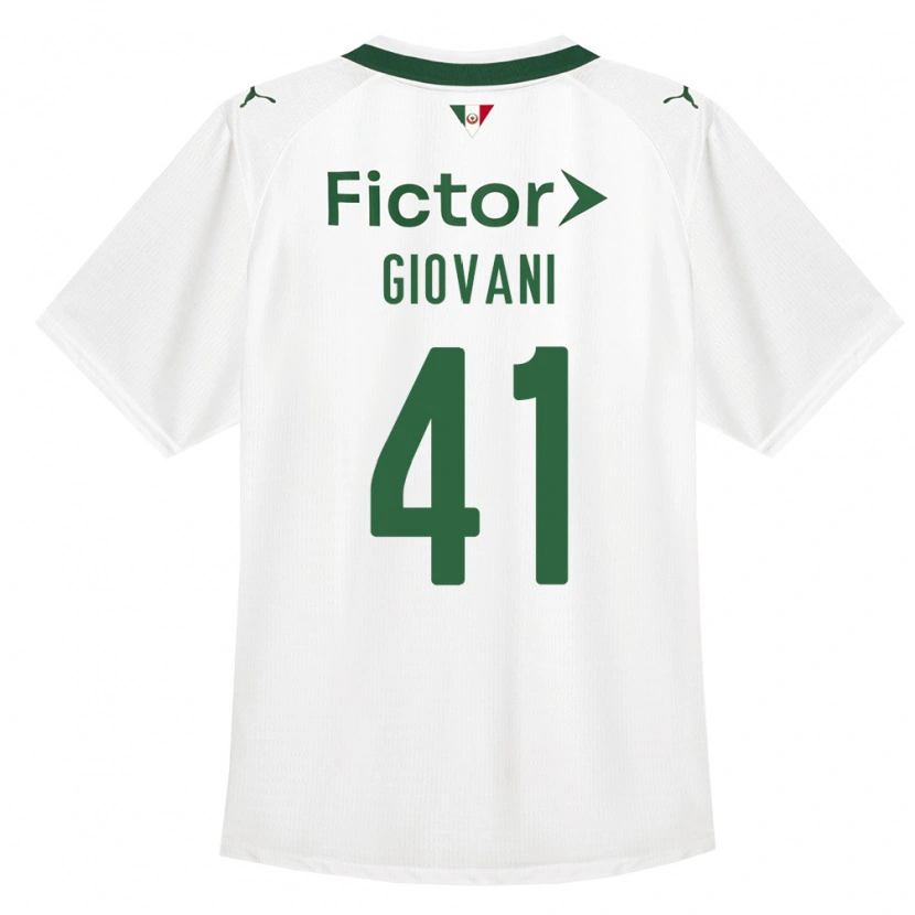 Danxen Dame Giovani #41 Grønn Hvit Bortetrøye Drakt Trøye 2026/27 Skjorter T-Skjorte