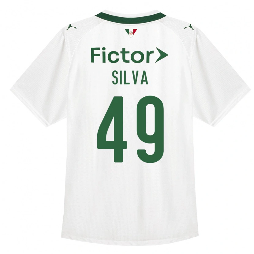 Danxen Dame Gabriel Silva #49 Grønn Hvit Bortetrøye Drakt Trøye 2026/27 Skjorter T-Skjorte