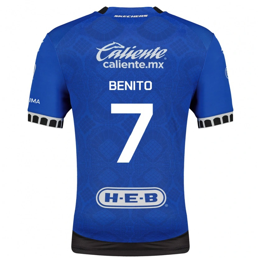 Danxen Dame Iker Benito #7 Kongelig Blå Hvit Svart Bortetrøye Drakt Trøye 2026/27 Skjorter T-Skjorte