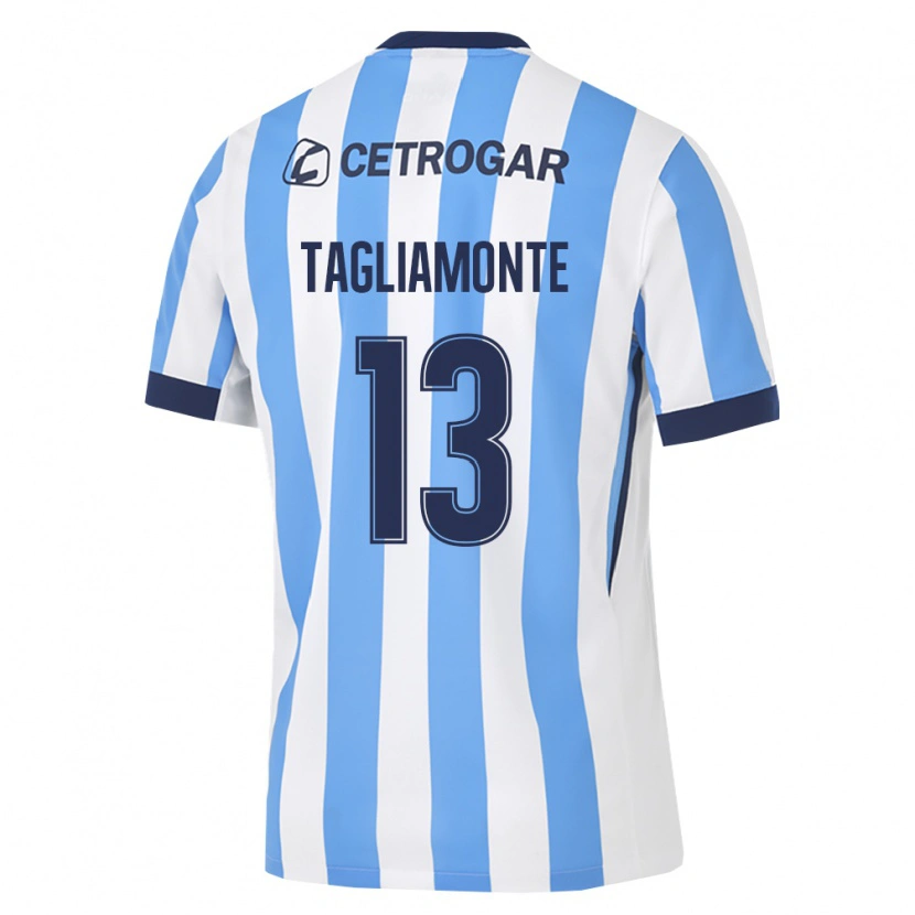 Danxen Barn Matias Tagliamonte #13 Lyseblå Hvit Svart Hjemmetrøye Drakt Trøye 2026/27 Skjorter T-Skjorte