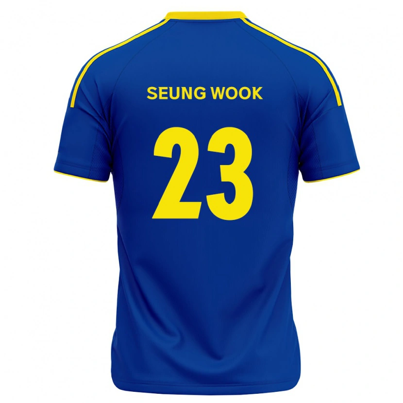 Danxen Barn Seung-Wook Seo #23 Kongelig Blå Gul Hjemmetrøye Drakt Trøye 2026/27 Skjorter T-Skjorte