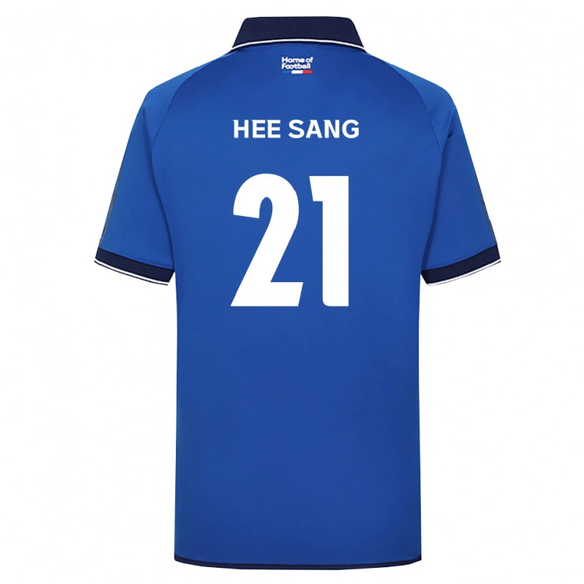 Danxen Barn Hee-Sang Bang #21 Kongelig Blå Hvit Rød Hjemmetrøye Drakt Trøye 2026/27 Skjorter T-Skjorte