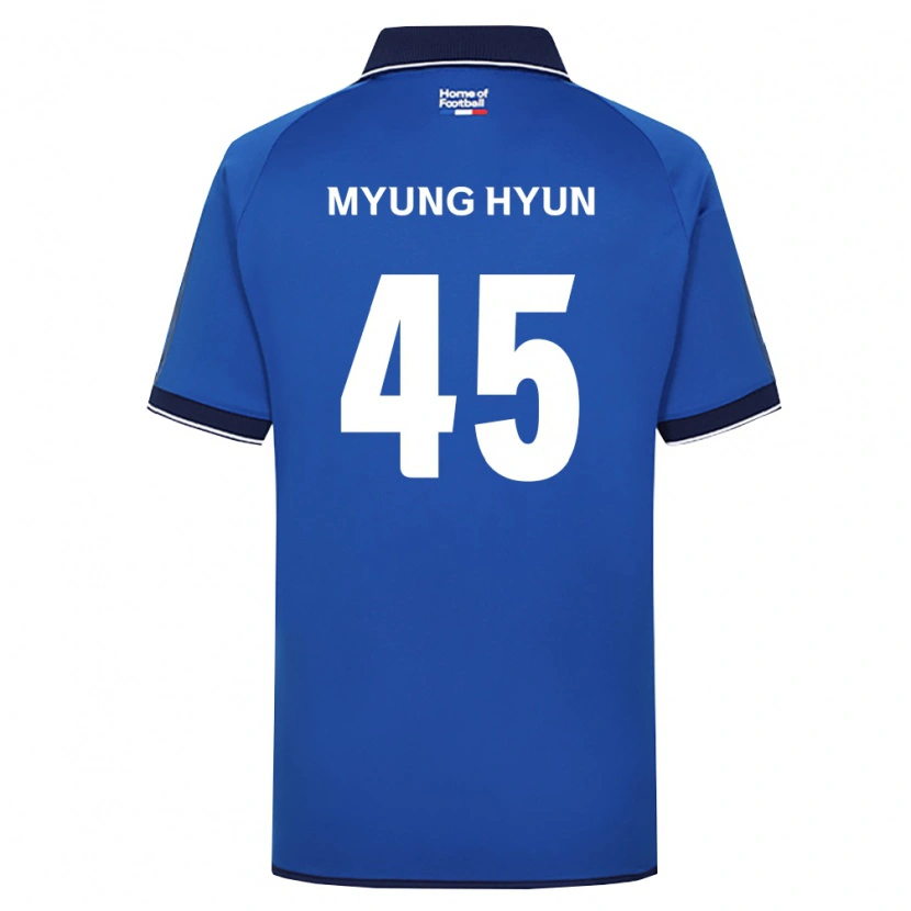 Danxen Barn Myung-Hyun Hwang #45 Kongelig Blå Hvit Rød Hjemmetrøye Drakt Trøye 2026/27 Skjorter T-Skjorte