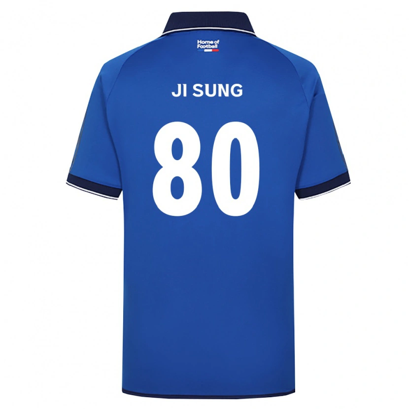 Danxen Barn Ji-Sung Kim #80 Kongelig Blå Hvit Rød Hjemmetrøye Drakt Trøye 2026/27 Skjorter T-Skjorte