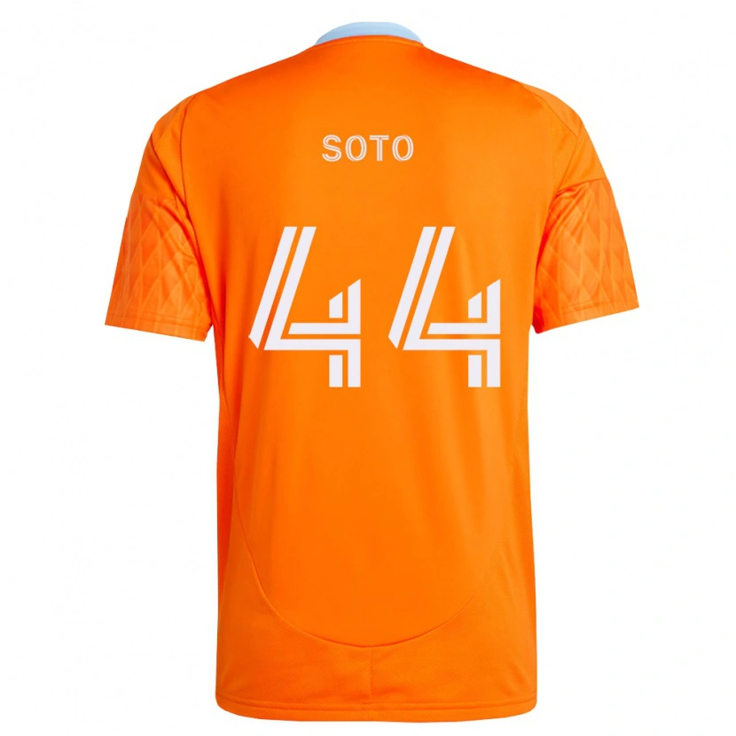 Danxen Barn Ezekiel Soto #44 Oransje Hvit Hjemmetrøye Drakt Trøye 2026/27 Skjorter T-Skjorte