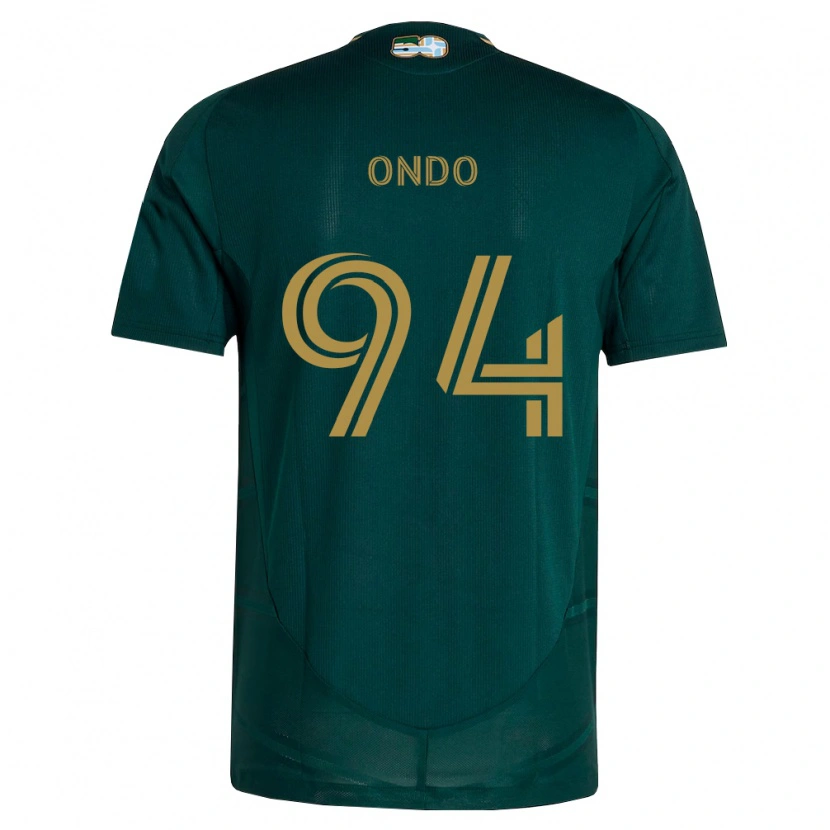 Danxen Barn Charles Ondo #94 Mørk Grønn Brun Hjemmetrøye Drakt Trøye 2026/27 Skjorter T-Skjorte
