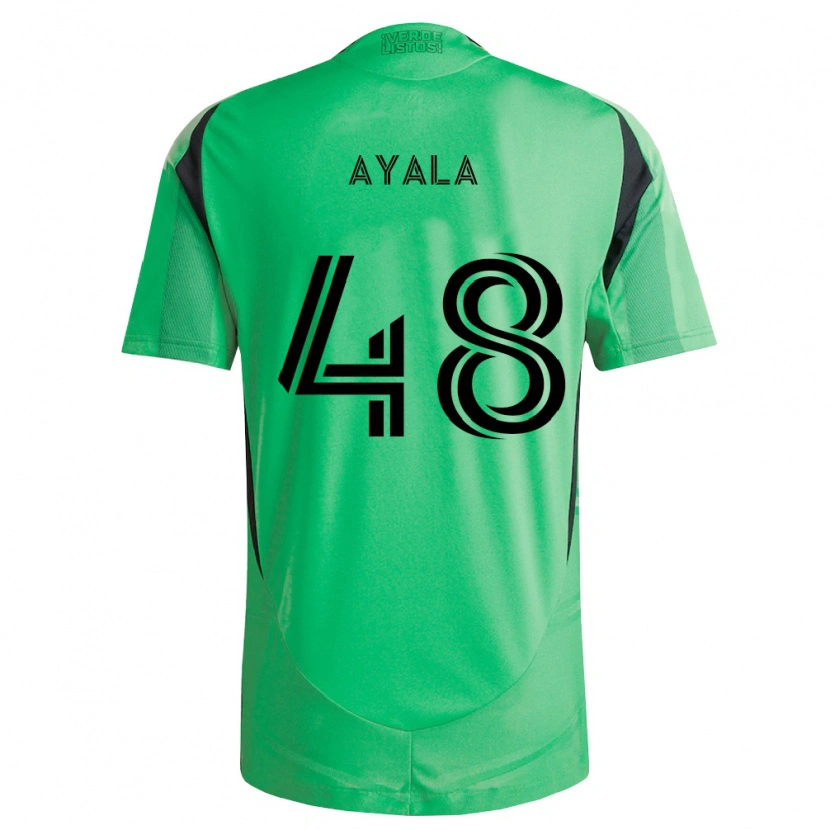 Danxen Barn Christian Ayala #48 Smaragdgrønn Svart Hjemmetrøye Drakt Trøye 2026/27 Skjorter T-Skjorte