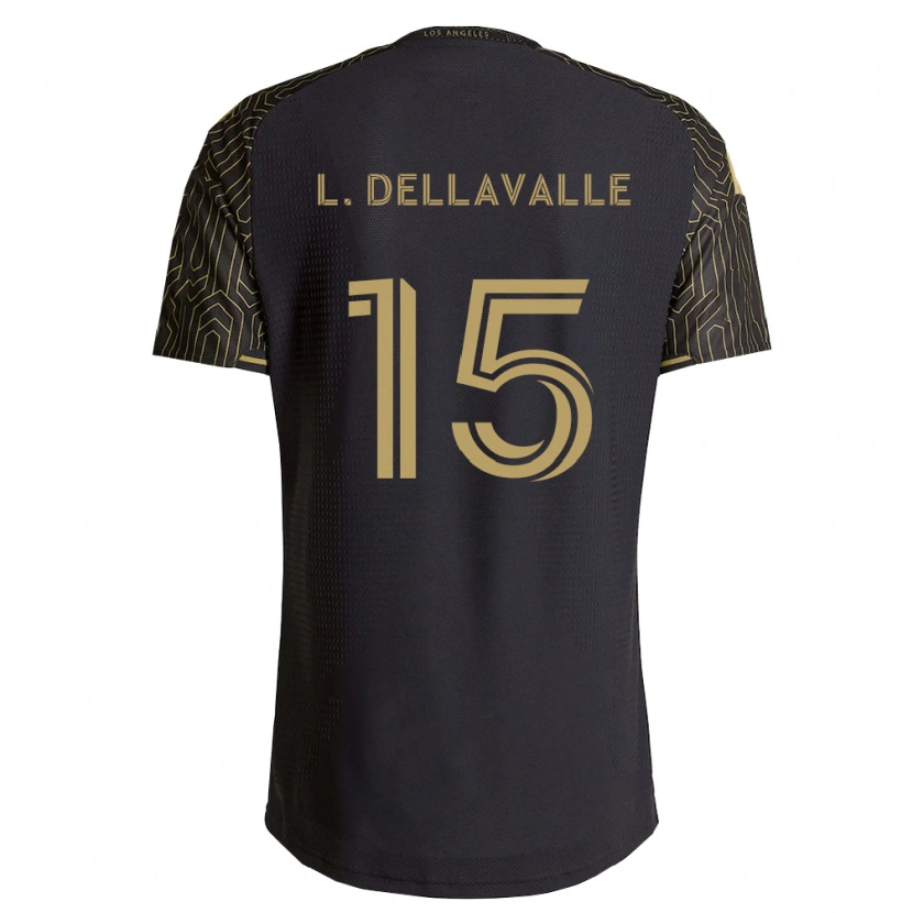 Danxen Barn Lorenzo Dellavalle #15 Brun Svart Hjemmetrøye Drakt Trøye 2026/27 Skjorter T-Skjorte