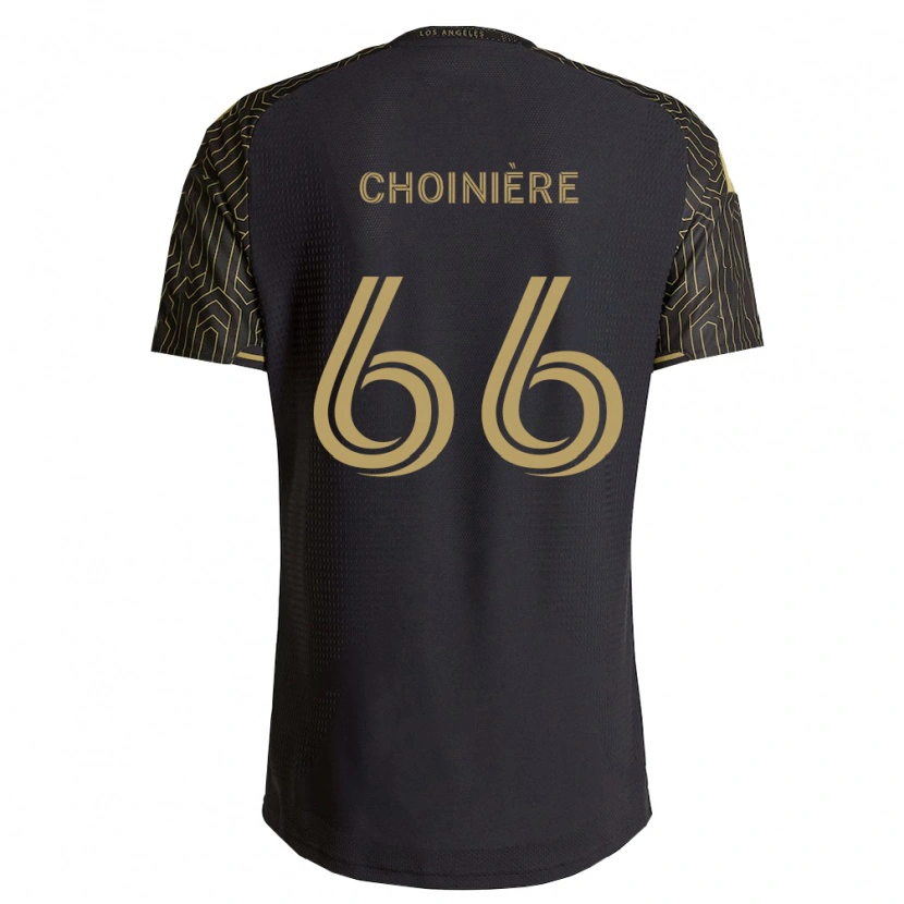 Danxen Barn Mathieu Choinière #66 Brun Svart Hjemmetrøye Drakt Trøye 2026/27 Skjorter T-Skjorte