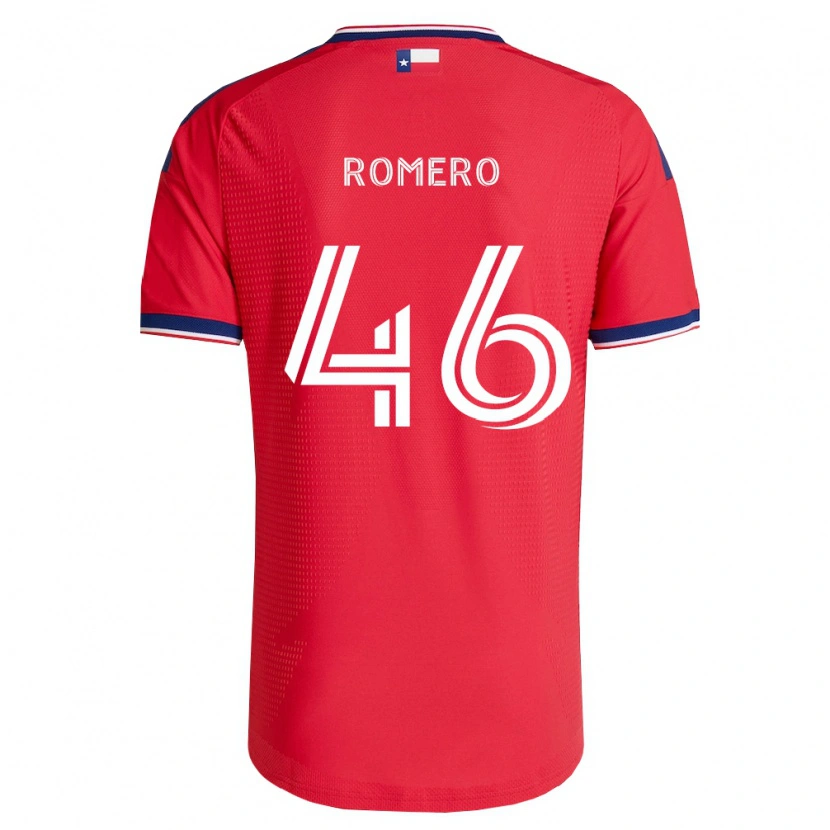 Danxen Barn Isaac Romero #46 Rød Blå Hvit Hjemmetrøye Drakt Trøye 2026/27 Skjorter T-Skjorte