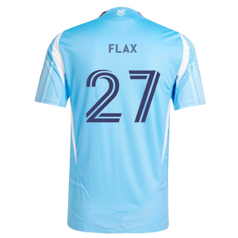 Danxen Barn Cooper Flax #27 Himmel Blå Hvit Hjemmetrøye Drakt Trøye 2026/27 Skjorter T-Skjorte