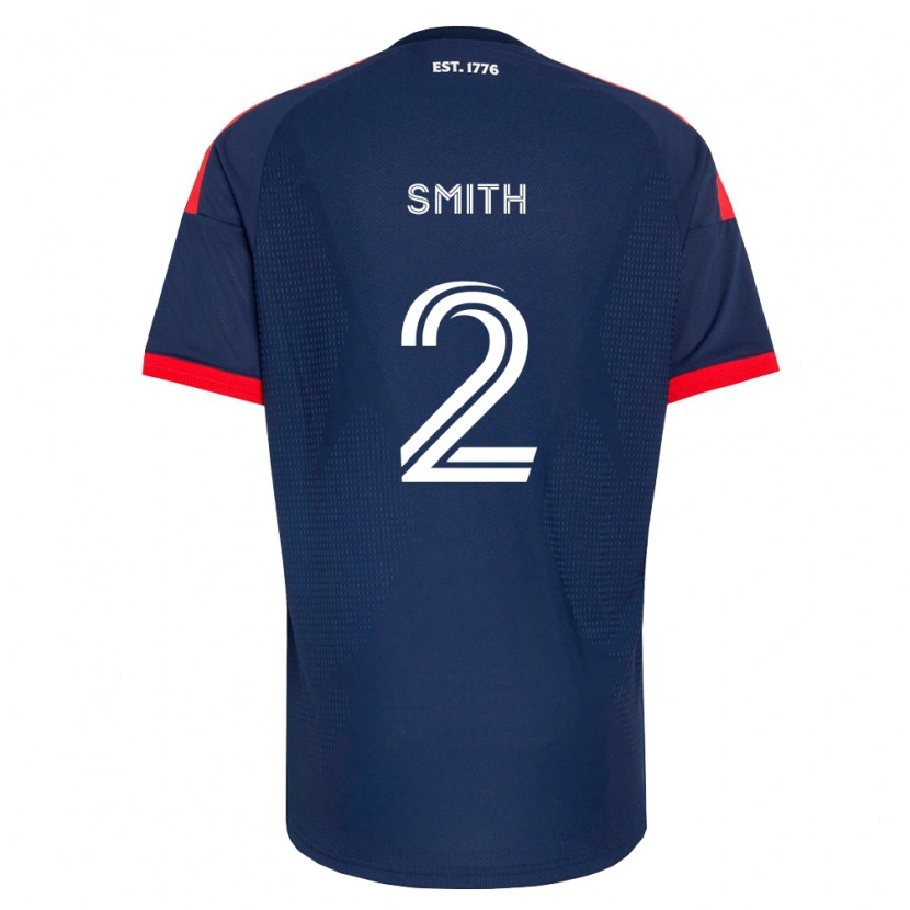 Danxen Barn Jared Smith #2 Kongelig Blå Rød Hvit Hjemmetrøye Drakt Trøye 2026/27 Skjorter T-Skjorte