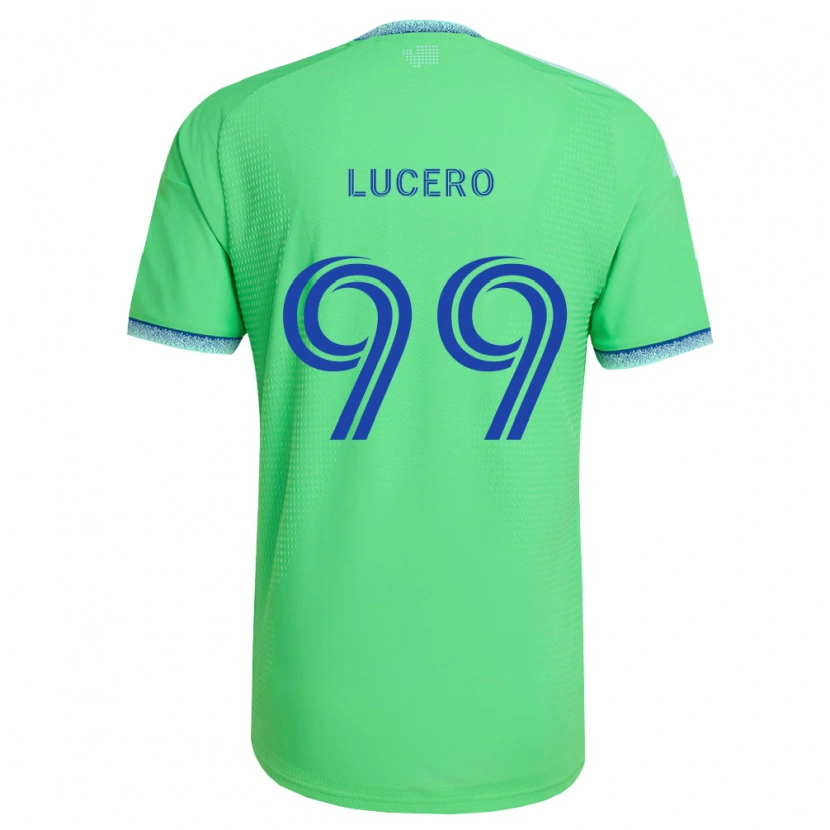 Danxen Barn Landon Lucero #99 Grønn Lys Blå Hjemmetrøye Drakt Trøye 2026/27 Skjorter T-Skjorte