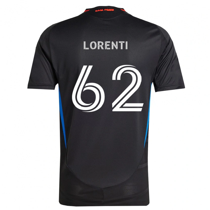 Danxen Barn Dominic Lorenti #62 Blå Hvit Svart Hjemmetrøye Drakt Trøye 2026/27 Skjorter T-Skjorte