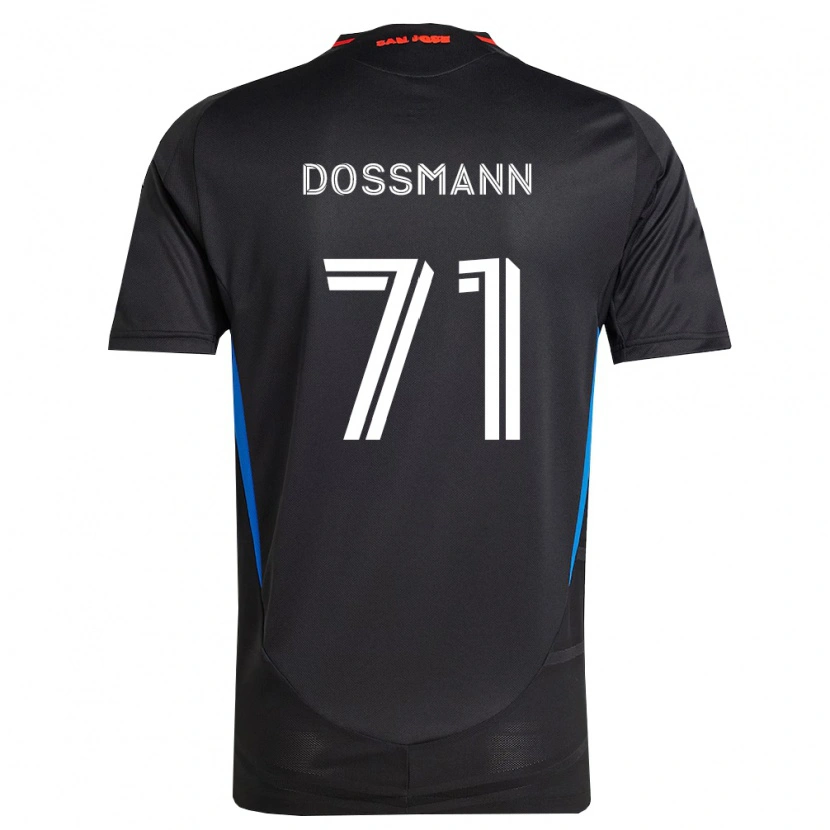 Danxen Barn Niklas Dossmann #71 Blå Hvit Svart Hjemmetrøye Drakt Trøye 2026/27 Skjorter T-Skjorte
