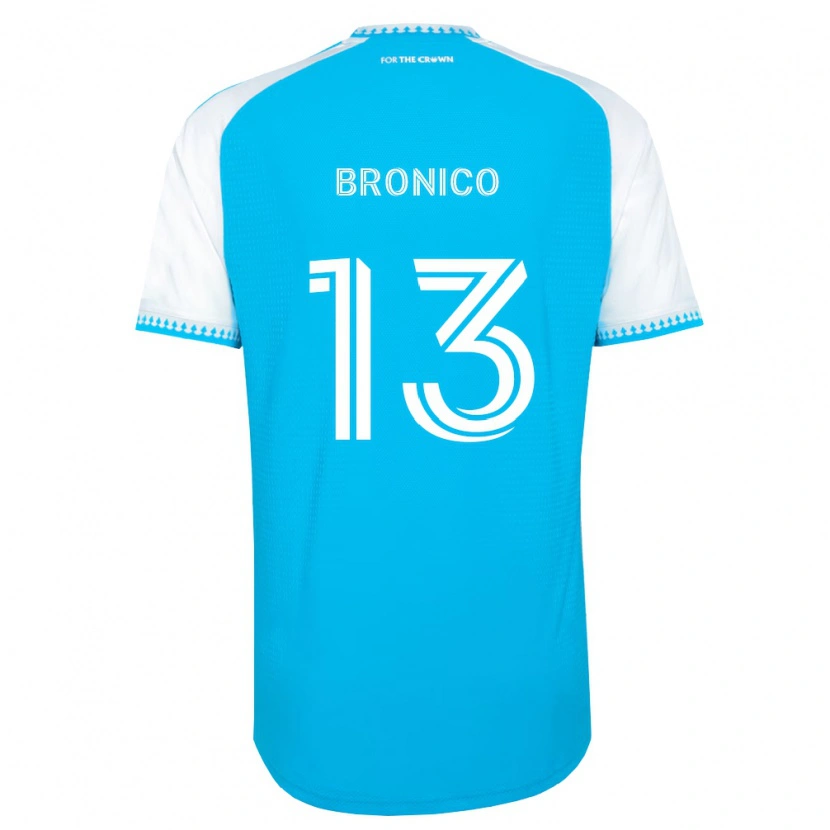 Danxen Barn Brandt Bronico #13 Himmelblå Hvit Svart Hjemmetrøye Drakt Trøye 2026/27 Skjorter T-Skjorte