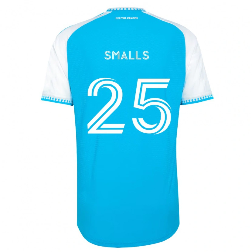 Danxen Barn Tyger Smalls #25 Himmelblå Hvit Svart Hjemmetrøye Drakt Trøye 2026/27 Skjorter T-Skjorte