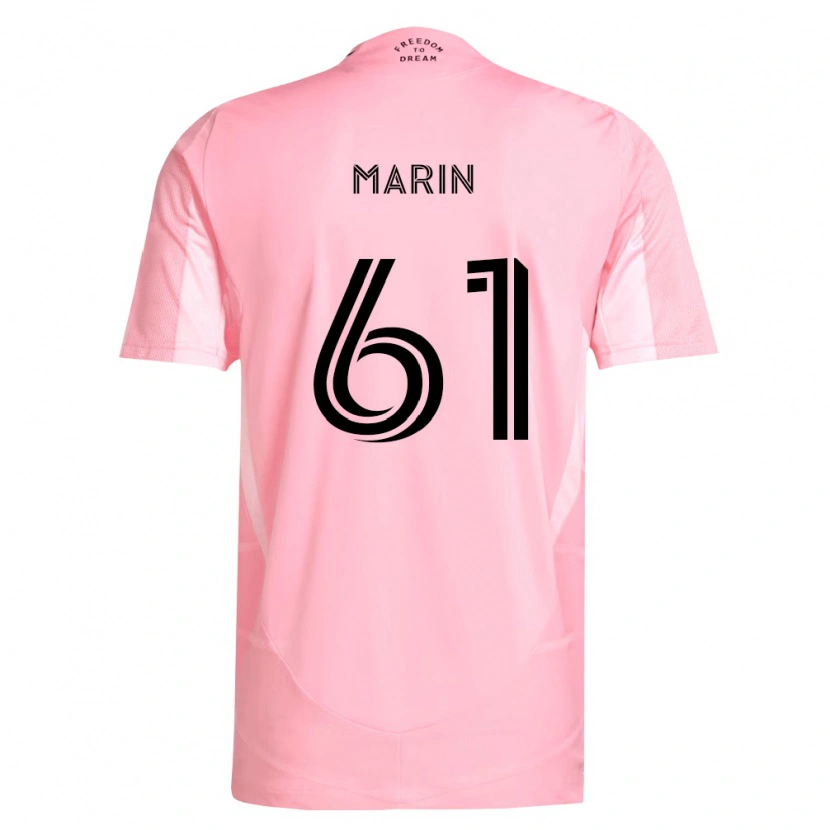 Danxen Barn Matias Marin #61 Rosa Svart Hjemmetrøye Drakt Trøye 2026/27 Skjorter T-Skjorte