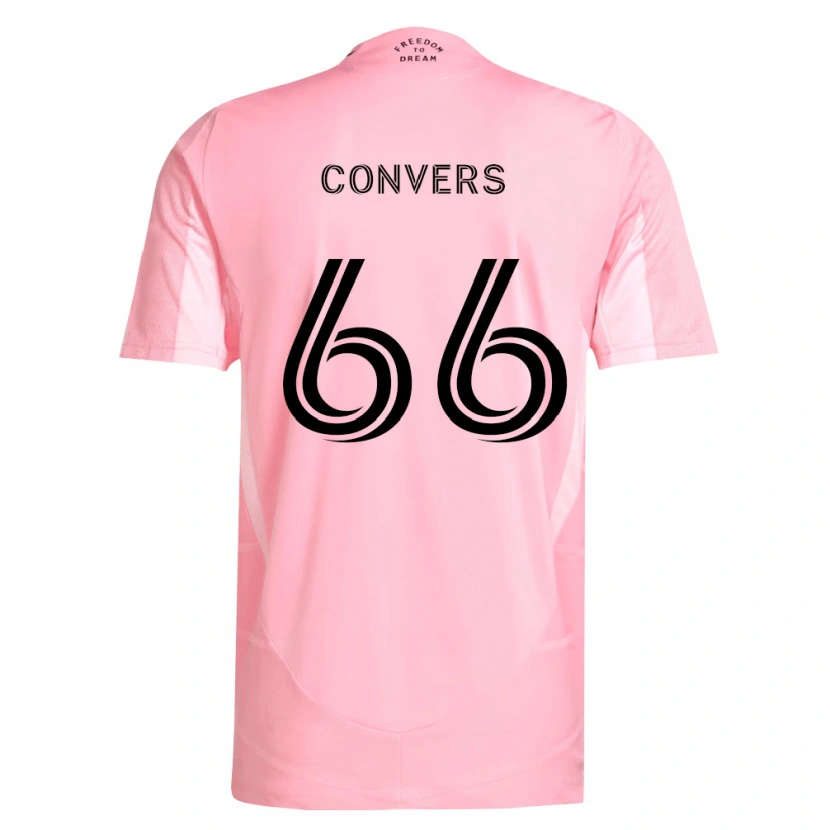 Danxen Barn Joseph Convers #66 Rosa Svart Hjemmetrøye Drakt Trøye 2026/27 Skjorter T-Skjorte