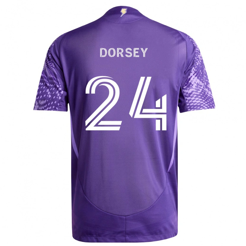 Danxen Barn Griffin Dorsey #24 Lilla Hvit Hjemmetrøye Drakt Trøye 2026/27 Skjorter T-Skjorte