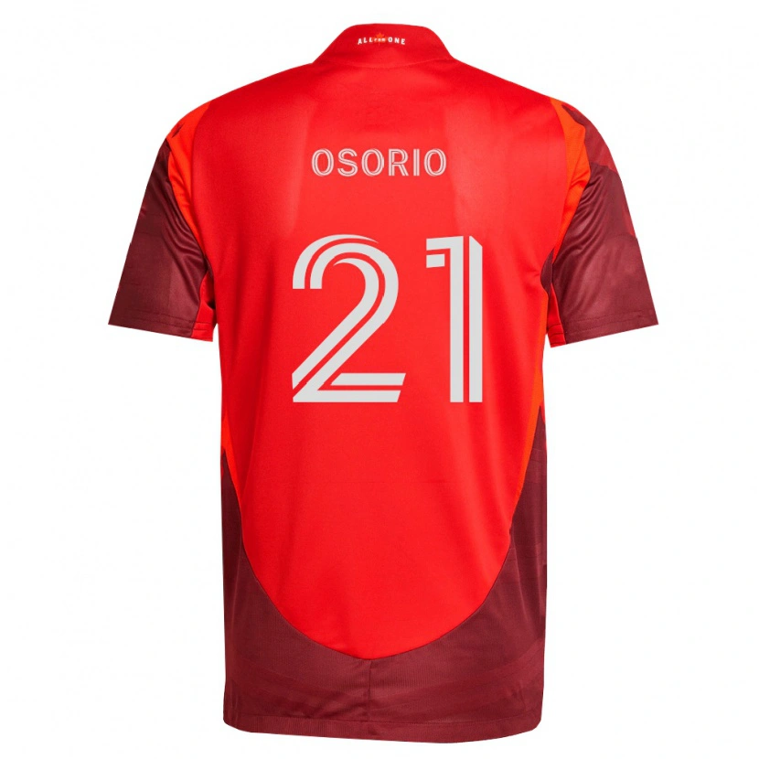 Danxen Barn Jonathan Osorio #21 Burgund Rød Hjemmetrøye Drakt Trøye 2026/27 Skjorter T-Skjorte