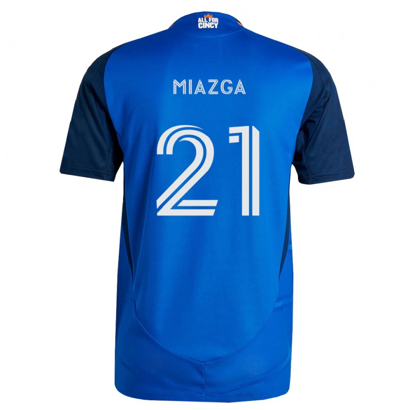 Danxen Barn Matt Miazga #21 Kongelig Blå Oransje Hjemmetrøye Drakt Trøye 2026/27 Skjorter T-Skjorte