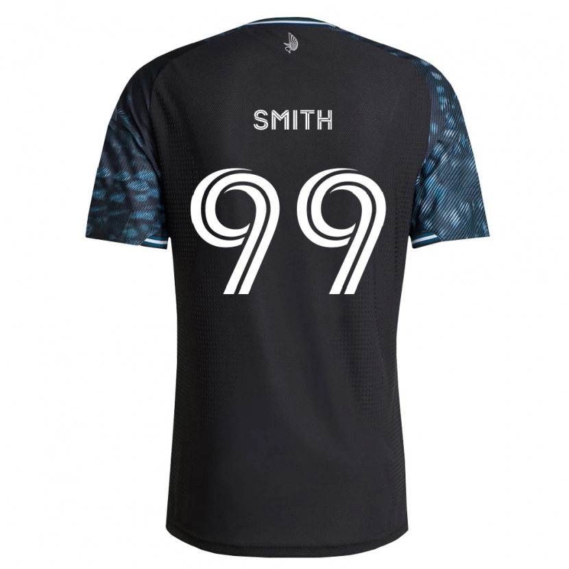 Danxen Barn Jordan Adebayo-Smith #99 Svart Hvit Hjemmetrøye Drakt Trøye 2026/27 Skjorter T-Skjorte