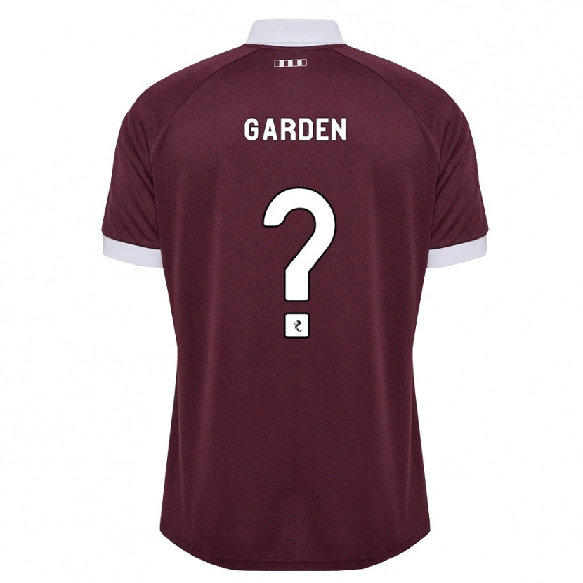 Danxen Barn Luka Garden #0 Burgunder Hvit Hjemmetrøye Drakt Trøye 2026/27 Skjorter T-Skjorte