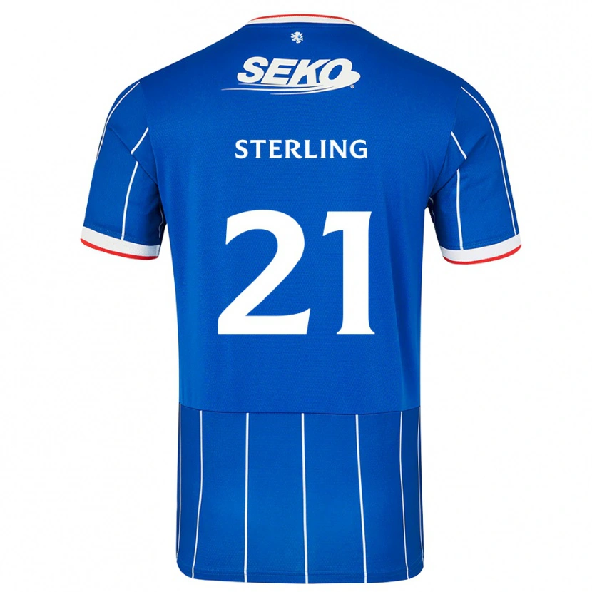Danxen Barn Dujon Sterling #21 Rød Blå Hvit Hjemmetrøye Drakt Trøye 2026/27 Skjorter T-Skjorte