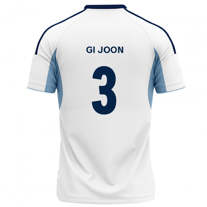Danxen Barn Gi-Joon Kim #3 Kongelig Blå Hvit Bortetrøye Drakt Trøye 2026/27 Skjorter T-Skjorte