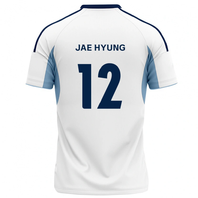 Danxen Barn Jae-Hyung Lee #12 Kongelig Blå Hvit Bortetrøye Drakt Trøye 2026/27 Skjorter T-Skjorte