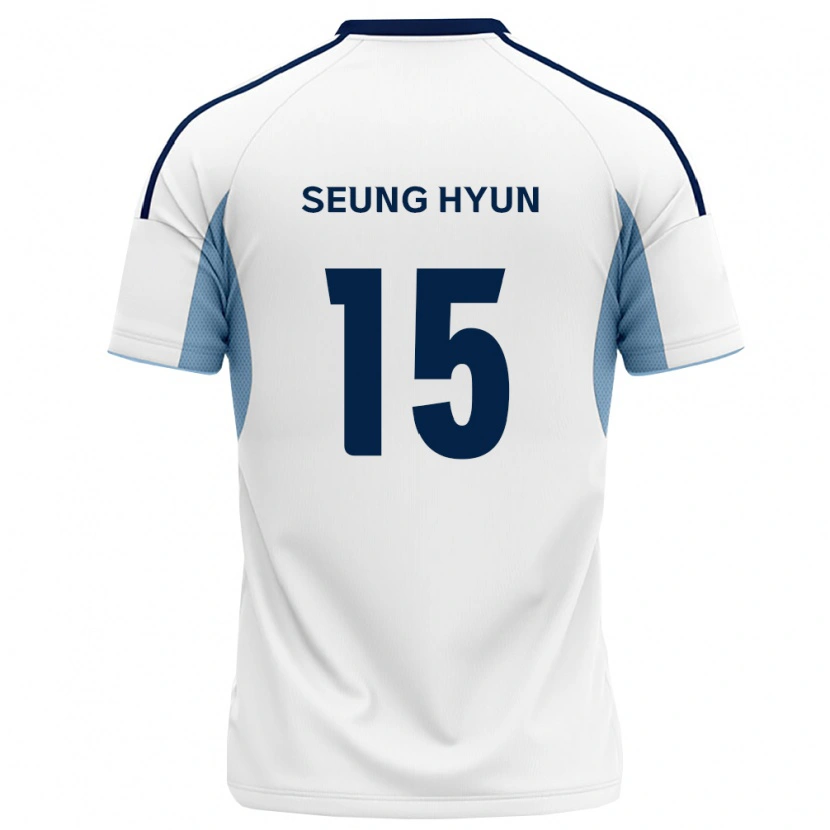 Danxen Barn Seung-Hyun Jung #15 Kongelig Blå Hvit Bortetrøye Drakt Trøye 2026/27 Skjorter T-Skjorte
