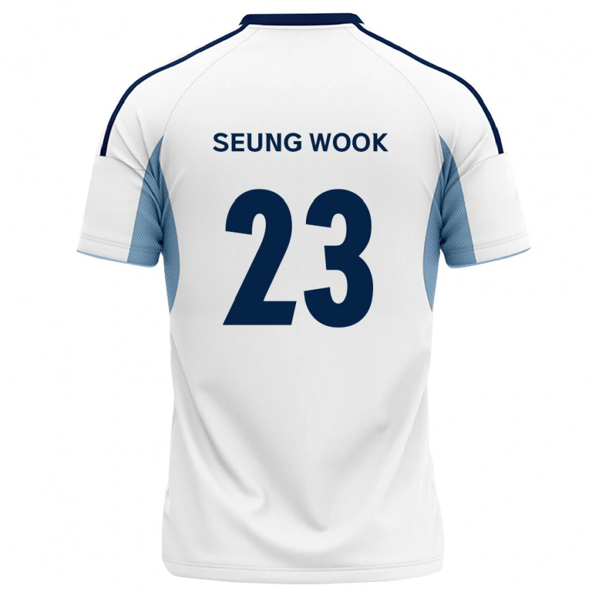 Danxen Barn Seung-Wook Seo #23 Kongelig Blå Hvit Bortetrøye Drakt Trøye 2026/27 Skjorter T-Skjorte