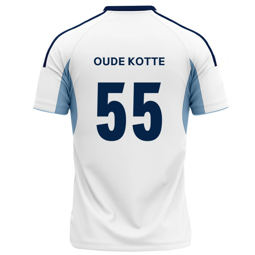 Danxen Barn Thomas Oude Kotte #55 Kongelig Blå Hvit Bortetrøye Drakt Trøye 2026/27 Skjorter T-Skjorte