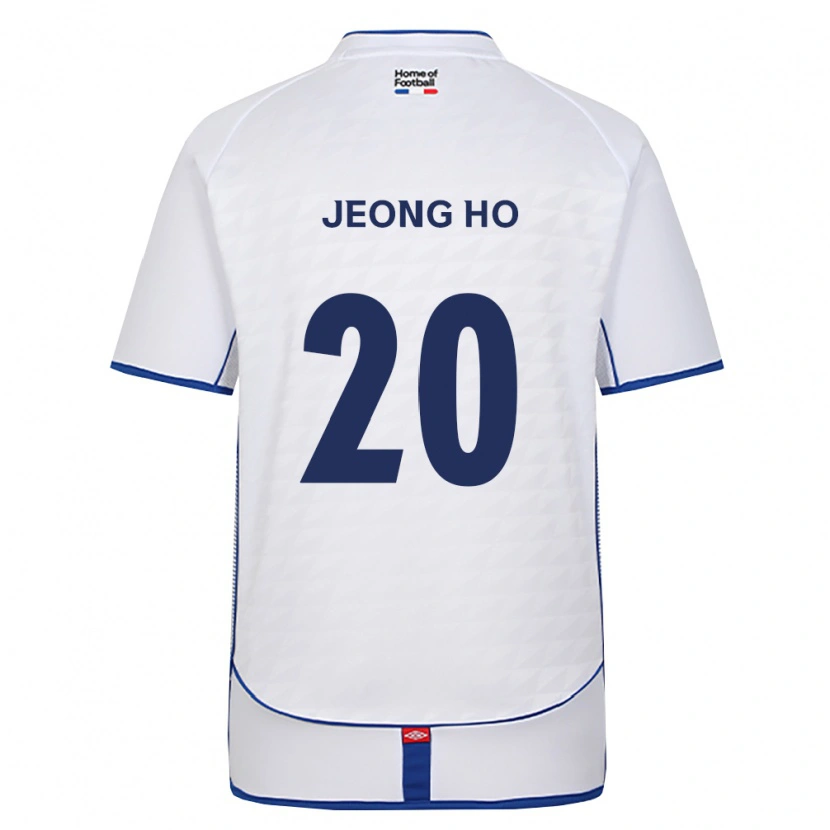 Danxen Barn Jeong-Ho Hong #20 Svart Hvit Rød Bortetrøye Drakt Trøye 2026/27 Skjorter T-Skjorte