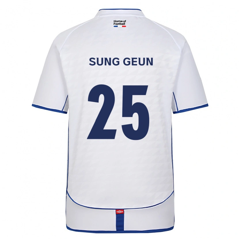 Danxen Barn Sung-Geun Choi #25 Svart Hvit Rød Bortetrøye Drakt Trøye 2026/27 Skjorter T-Skjorte