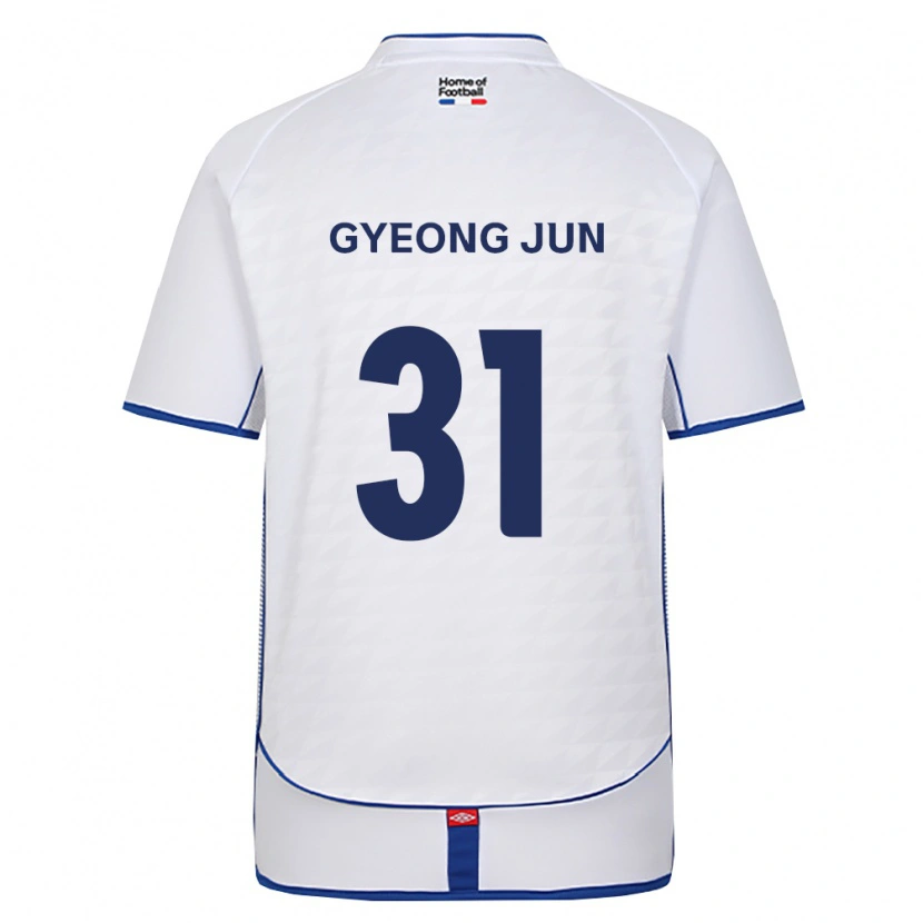 Danxen Barn Gyeong-Jun Lee #31 Svart Hvit Rød Bortetrøye Drakt Trøye 2026/27 Skjorter T-Skjorte