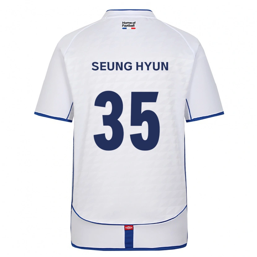 Danxen Barn Seung-Hyun Kim #35 Svart Hvit Rød Bortetrøye Drakt Trøye 2026/27 Skjorter T-Skjorte
