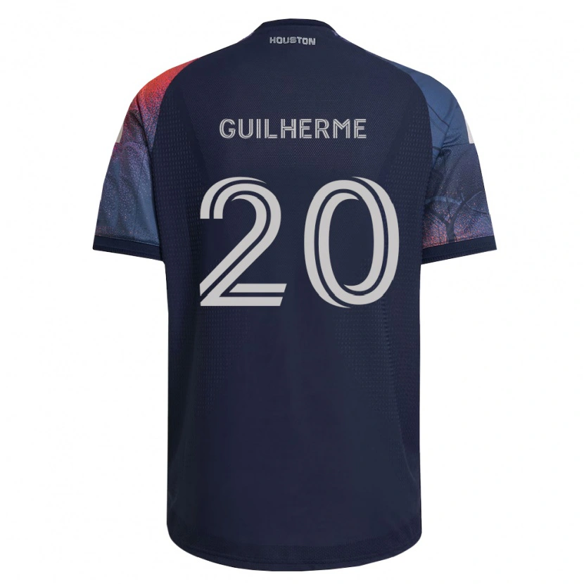 Danxen Barn Guilherme Augusto Vieira Dos Santos #20 Dyp Blå Hvit Oransje Bortetrøye Drakt Trøye 2026/27 Skjorter T-Skjorte