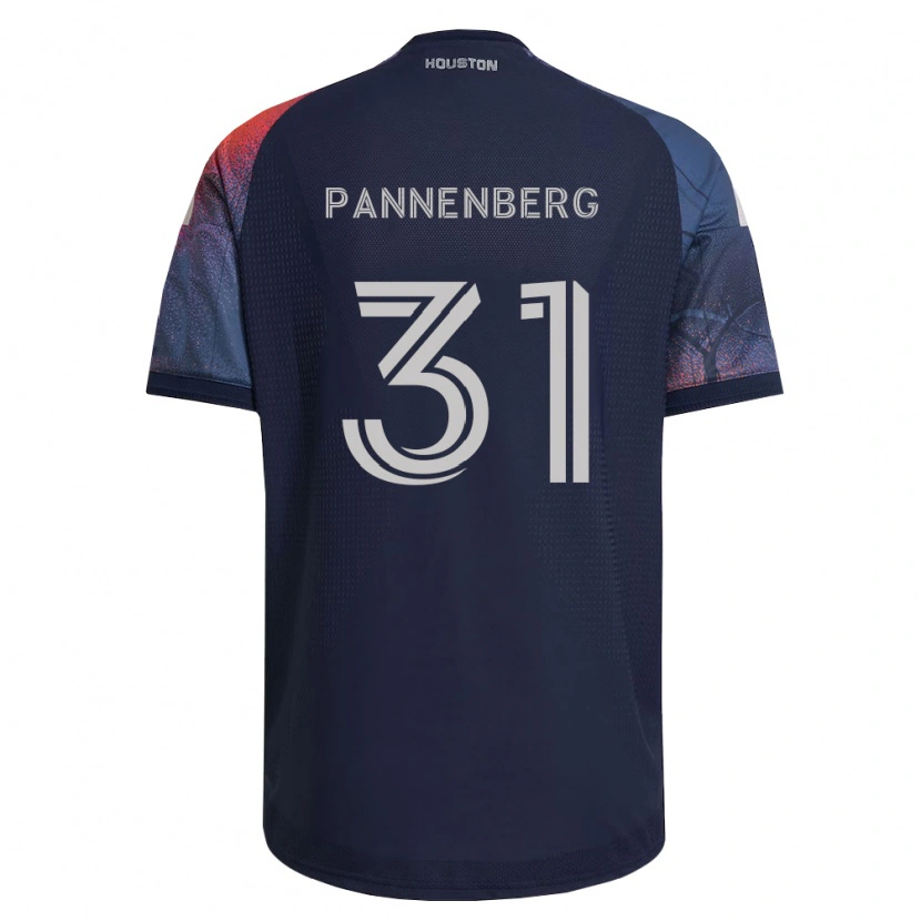 Danxen Barn Andrew Pannenberg #31 Dyp Blå Hvit Oransje Bortetrøye Drakt Trøye 2026/27 Skjorter T-Skjorte