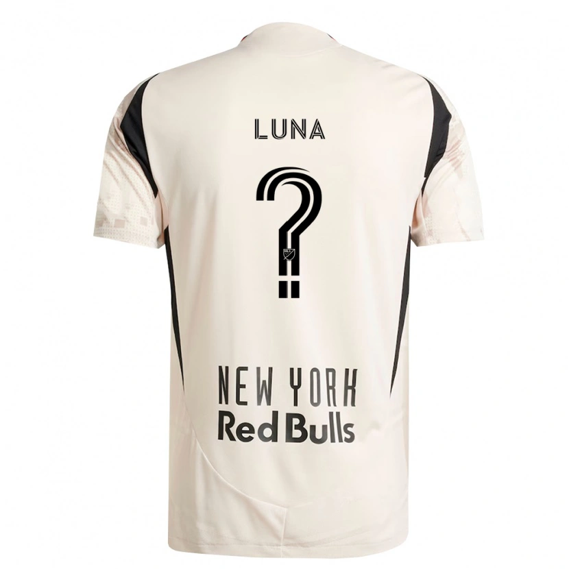 Danxen Barn Erick Luna #0 Off-White Rød Svart Bortetrøye Drakt Trøye 2026/27 Skjorter T-Skjorte