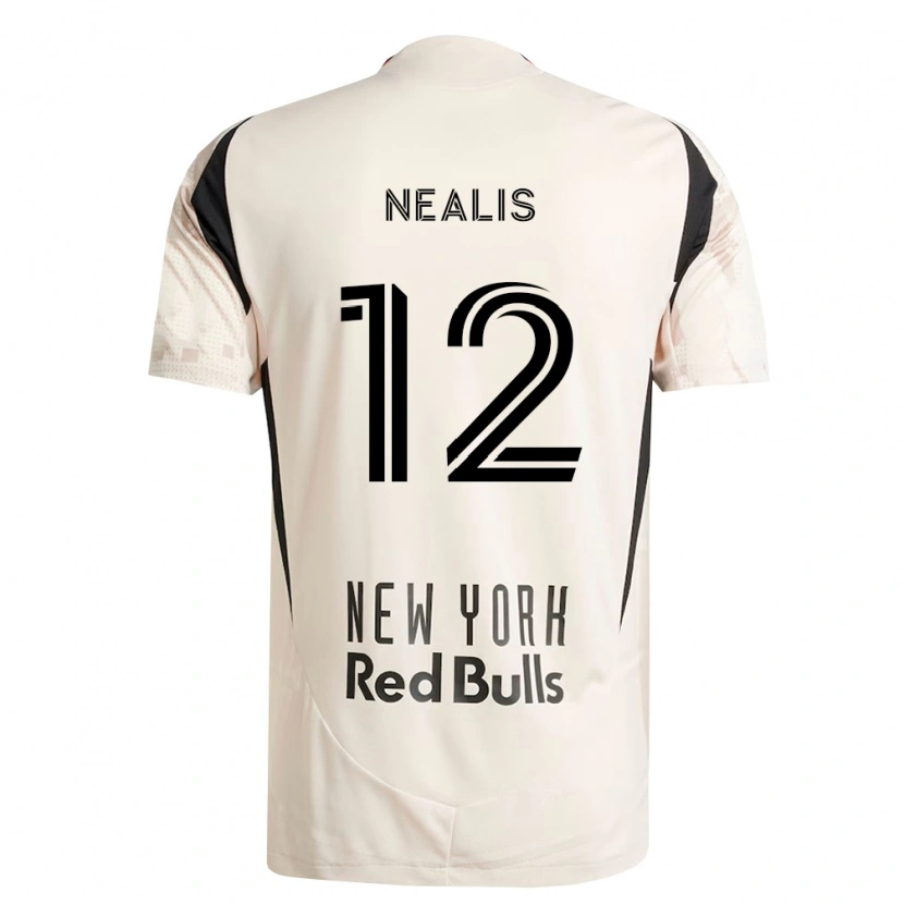 Danxen Barn Dylan Nealis #12 Off-White Rød Svart Bortetrøye Drakt Trøye 2026/27 Skjorter T-Skjorte