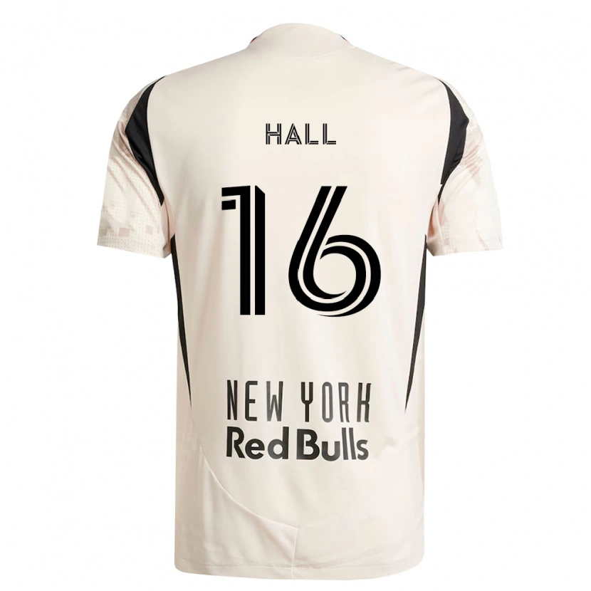 Danxen Barn Julian Hall #16 Off-White Rød Svart Bortetrøye Drakt Trøye 2026/27 Skjorter T-Skjorte