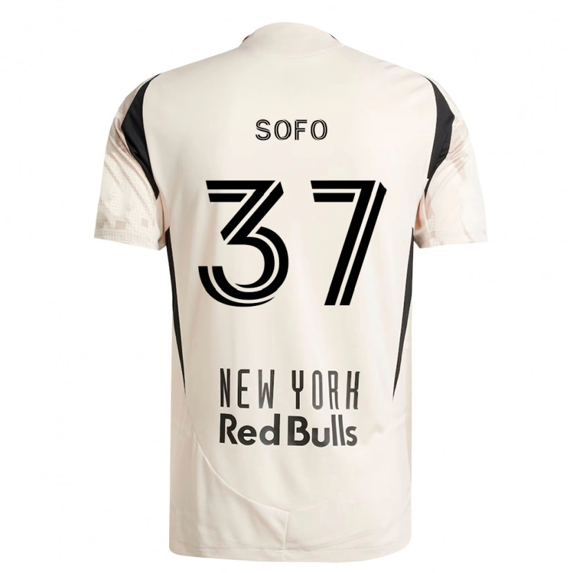 Danxen Barn Mohammed Sofo #37 Off-White Rød Svart Bortetrøye Drakt Trøye 2026/27 Skjorter T-Skjorte